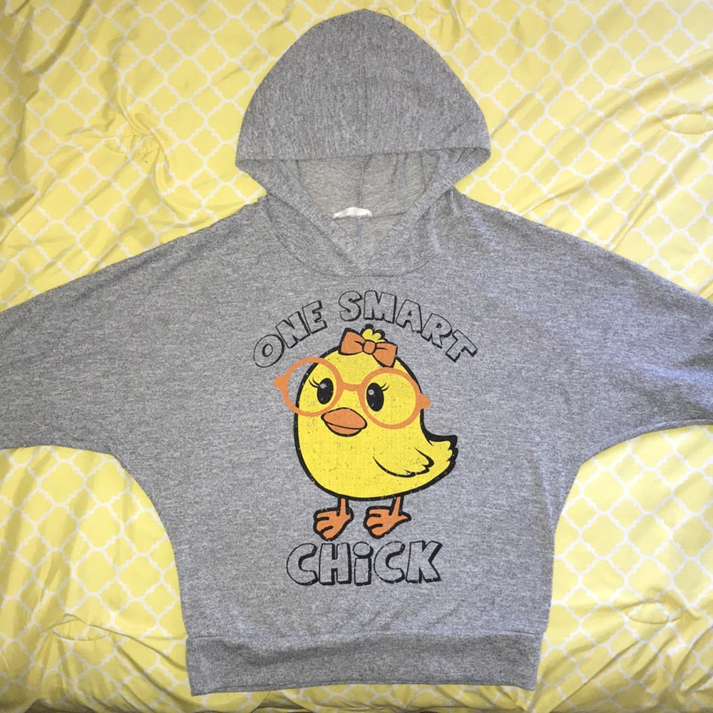 Mid sleeve hoodie